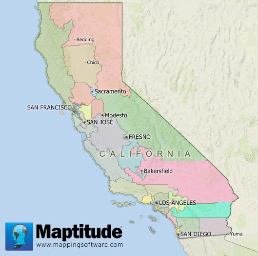 California District Map