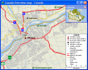 Overview Ottawa Map - Click to Enlarge