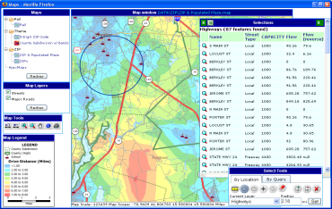 AjaxMaps sample - Click on this screenshot to see more details
