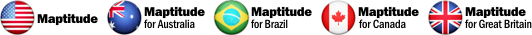 Maptitude Mapping Software International Editions