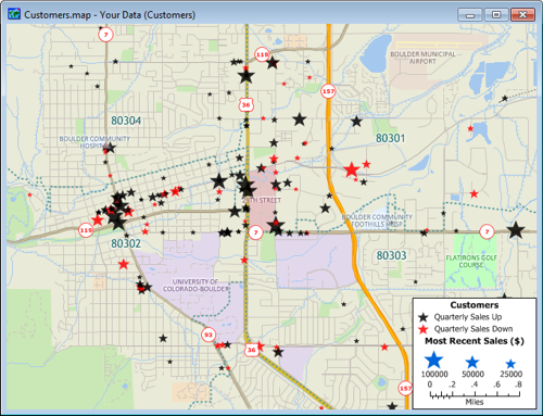 Locate Your Customers and Facilities on a Map