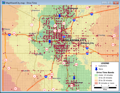Create Network-Based Drive-Time Bands