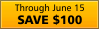 Save $100 through May 31, 2013