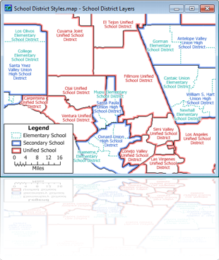 School Districts Map