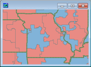 Sample Congressional Districts Map