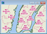 Sample State Legislative District Map