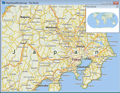 Map any location in the world