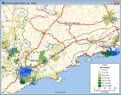 customer map
