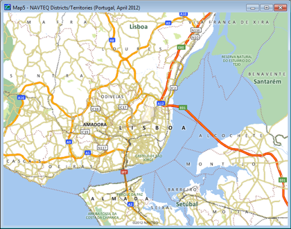 Lisboa map