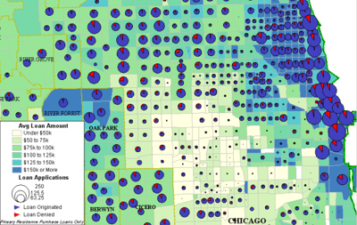 HMDA data map