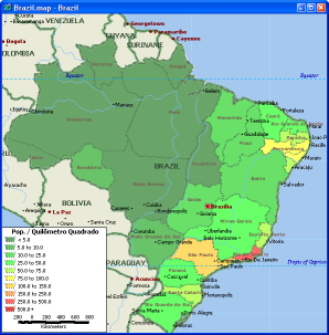 Mapa do Brasil