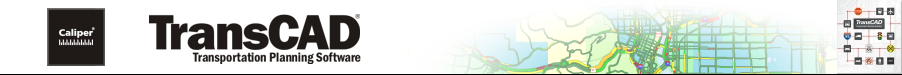TransCAD Transportation Planning Software Banner