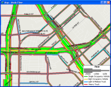 Sample map with multi-variable scaled-symbol theme