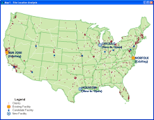 Site Location Analysis Map