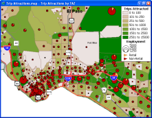 Sample Trip Attraction Map