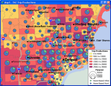Sample Trip Generation Map