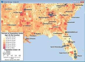 Census Data Map