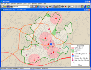 Sex offender map