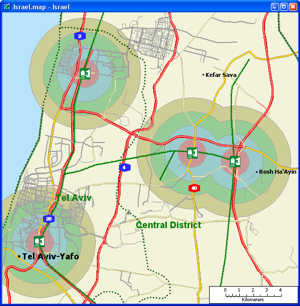 1km Railway Station Bands