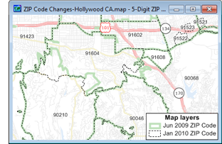 ZIP Code Map