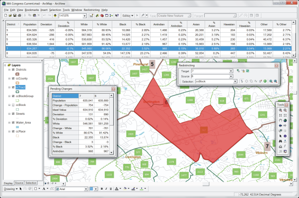 ArcGIS Extension for Redistricting