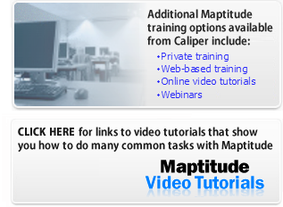 Other Maptitude Training Options