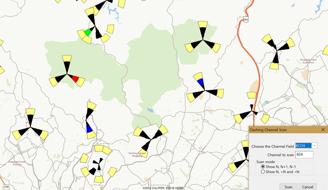 Clashing Channel Addin for Maptitude