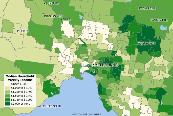 Australia demographic data