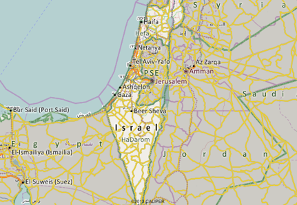 Israel Map