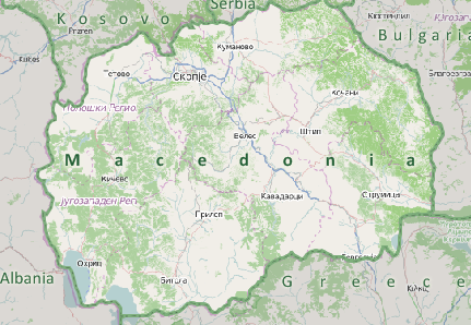 Macedonia Map