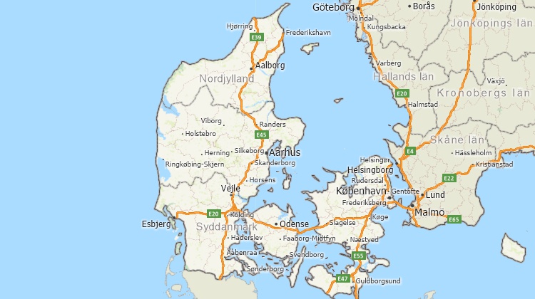 Mapping software for Denmark