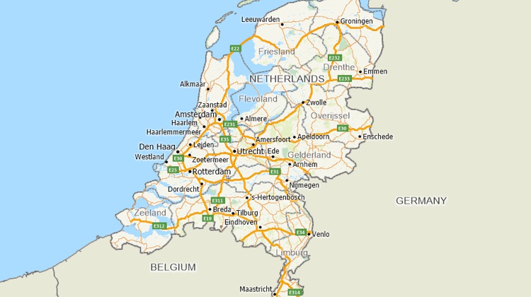Mapping software for Netherlands