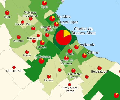 Cree diferentes tipos de mapas temáticos
