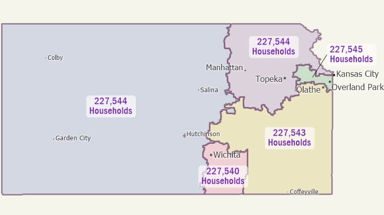 Territories based on demoraphics