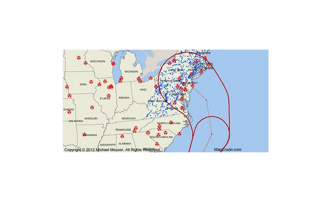 Nuclear Power Plant Storm Susceptibility