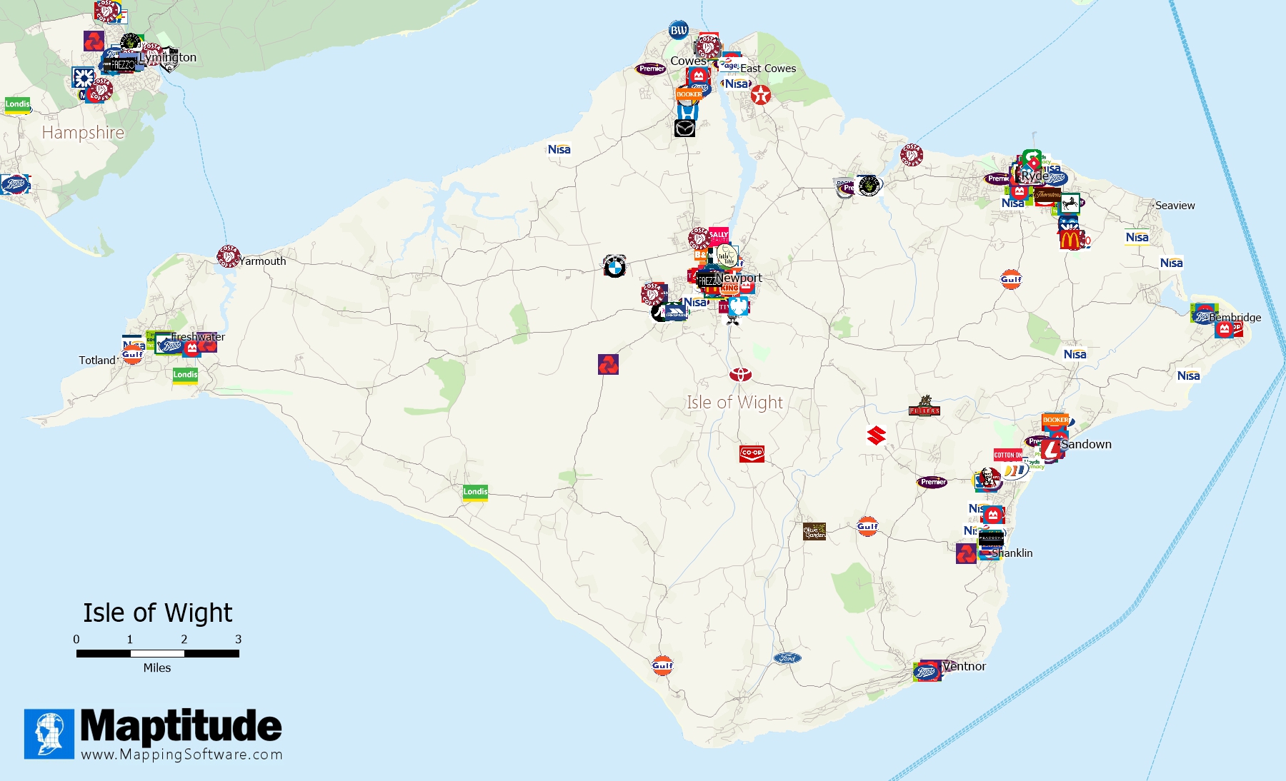 Maptitude mapping software includes free business layers for 2025 in the United States, Australia, Canada, Europe, and the United Kingdom