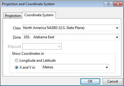 What is a coordinate system/coordinate system defiition: Maptitude mapping software supports dozens of different coordinate systems