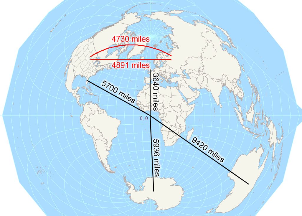 What is an Equidistant Map Projection