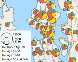 Thematic mapping software - chart theme