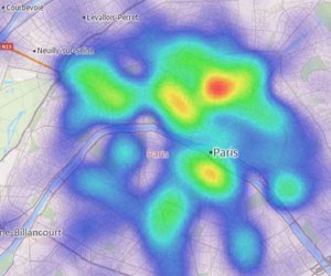 Creating hot-spot maps