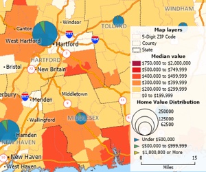 Creating hot-spot maps