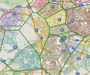 Areas of influence