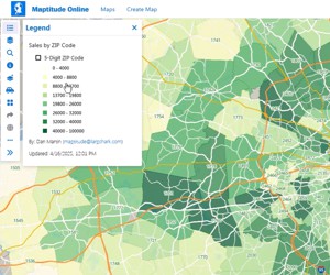 Mapping Your Data with Maptitude Online