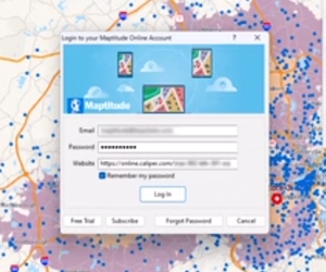 Uploading to Maptitude Online