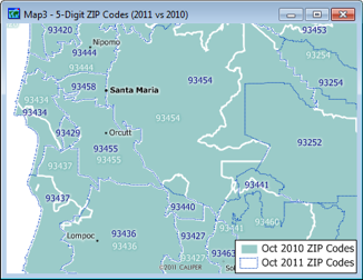 ZIP Code Map