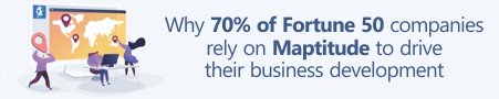 Blog: Why 70% of Fortune 50 companies rely on Maptitude
