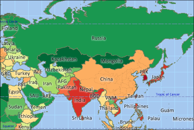 map asia
