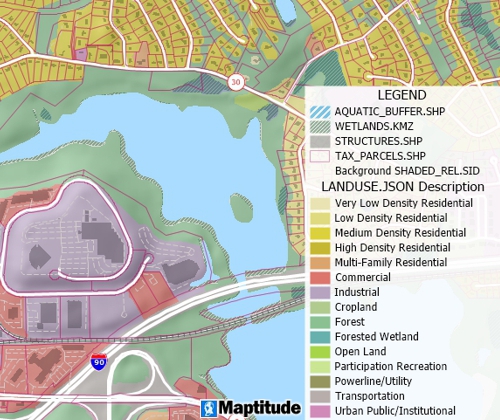 Driving route for handling multiple stops