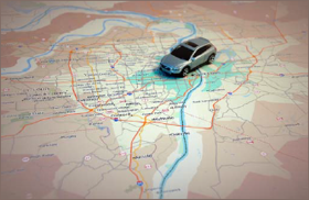 Maptitude drive-time mapping example