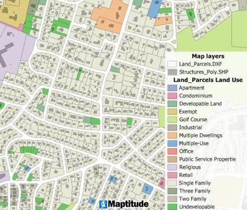 3D map of elevation